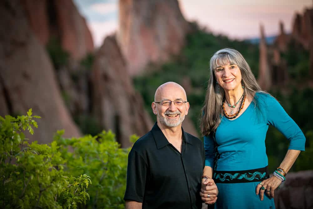 Dick and Avadhan Larson of Center for Well Being Dick and Avadhan Larson of Center for Well Being